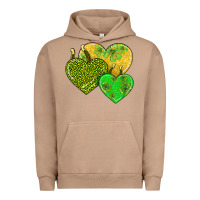 Pigment Burro st patricks day hearts Urban Hoodie - AdoDesignShop