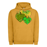 Pigment Peanut Butter st patricks day hearts Urban Hoodie - AdoDesignShop
