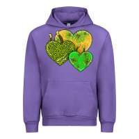 Tulip st patricks day hearts Urban Hoodie - AdoDesignShop