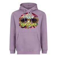 Lavender hello sunshine Heavyweight Hoodie - BarkalooDesign