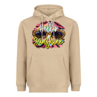 Mushroom hello sunshine Heavyweight Hoodie - BarkalooDesign