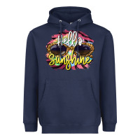 Navy hello sunshine Heavyweight Hoodie - BarkalooDesign