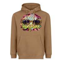 Toasted Coconut hello sunshine Heavyweight Hoodie - BarkalooDesign