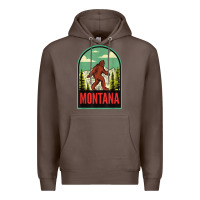 Coffee montana vintage bigfoot travel Premium Hoodie - longCreatives