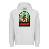 Dove Grey montana vintage bigfoot travel Premium Hoodie - longCreatives