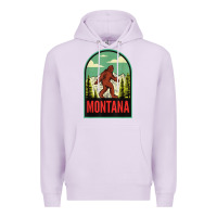Lilac montana vintage bigfoot travel Premium Hoodie - longCreatives