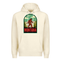 Sandshell montana vintage bigfoot travel Premium Hoodie - longCreatives
