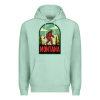 Seafoam montana vintage bigfoot travel Premium Hoodie - longCreatives