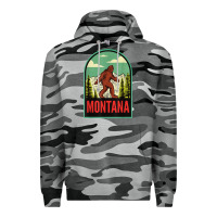 Slate Camo montana vintage bigfoot travel Premium Hoodie - longCreatives
