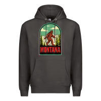 Smoke montana vintage bigfoot travel Premium Hoodie - longCreatives