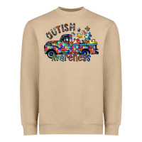 Mushroom autism avareness Heavyweight Sweatshirt - SublimationCraftShop