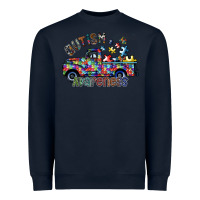 Navy autism avareness Heavyweight Sweatshirt - SublimationCraftShop