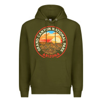 Vintage Grand Canyon National Park Retro 80s Graphic Premium Hoodie | Teevron