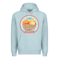 Blue Mist Vintage Grand Canyon National Park Retro 80s Graphic Premium Hoodie - longCreatives