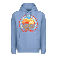 Colony Blue Vintage Grand Canyon National Park Retro 80s Graphic Premium Hoodie - longCreatives