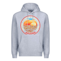 Heather Grey Vintage Grand Canyon National Park Retro 80s Graphic Premium Hoodie - longCreatives