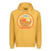 Mustard Vintage Grand Canyon National Park Retro 80s Graphic Premium Hoodie - longCreatives