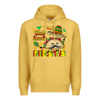 Antique Gold Just Here To Fiesta Premium Hoodie - CowhideDigitalArt