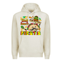 Oatmeal Heather Just Here To Fiesta Premium Hoodie - CowhideDigitalArt