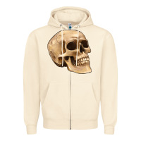 Sandshell skull Zipper Hoodie - Artiststas