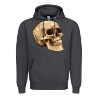 Smoke skull Zipper Hoodie - Artiststas