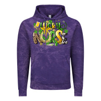 Cloud Purple lucky nurse St. Patrick's Vintage Hoodie - HowdyJamesFarm