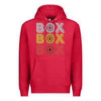 Cardinal Vintage Retro Box Box Box Formula Racing Premium Hoodie - longCreatives