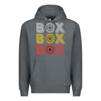 Rock Vintage Retro Box Box Box Formula Racing Premium Hoodie - longCreatives