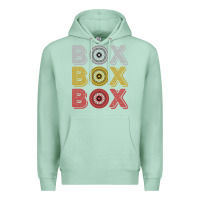 Seafoam Vintage Retro Box Box Box Formula Racing Premium Hoodie - longCreatives