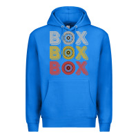 True Royal Vintage Retro Box Box Box Formula Racing Premium Hoodie - longCreatives