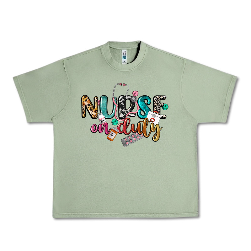 Nurse On Duty Urban Heavy Tee by CowGirlArtShop | Teevron