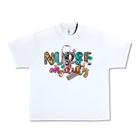 White nurse on duty Urban Heavy Tee - CowGirlArtShop