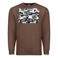 Chestnut black and white camouflage Premium Sweatshirt - BarkalooDesign