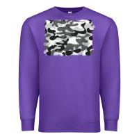 Purple black and white camouflage Premium Sweatshirt - BarkalooDesign