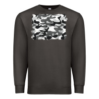 Smoke black and white camouflage Premium Sweatshirt - BarkalooDesign