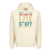 Sandshell that's what i do   i fix stuff and i know things Premium Hoodie - longCreatives