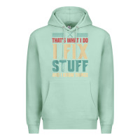 Seafoam that's what i do   i fix stuff and i know things Premium Hoodie - longCreatives