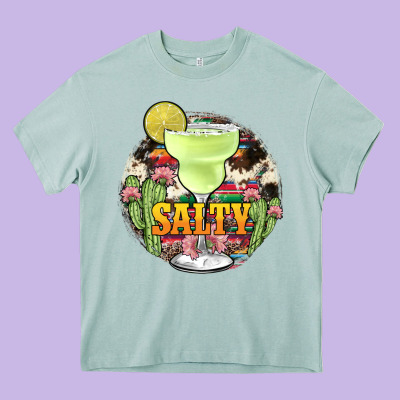 Salty Heavy Core Tee Designed By Jahusdesignshop