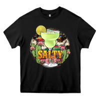 Black salty Heavy Core Tee - JahusDesignShop