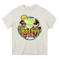 Cream salty Heavy Core Tee - JahusDesignShop