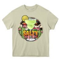 Mossy salty Heavy Core Tee - JahusDesignShop