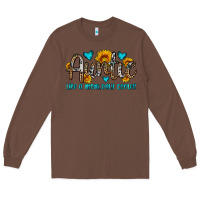 Chestnut auntie like a mom only cooler Long Sleeve Tee - OliviaCreatesArt