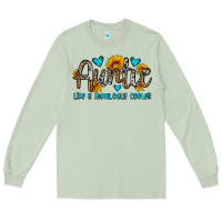 Matcha auntie like a mom only cooler Long Sleeve Tee - OliviaCreatesArt