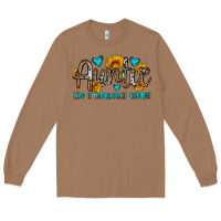Toasted Coconut auntie like a mom only cooler Long Sleeve Tee - OliviaCreatesArt