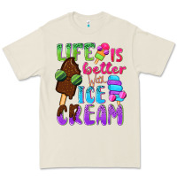 Bone Life is better with ice cream Premium Tee - NancyCooperArtShop