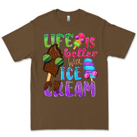Cacao Life is better with ice cream Premium Tee - NancyCooperArtShop