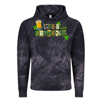Cloud Black Beer and shamrock Vintage Hoodie - CowGirlArtShop