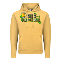 Vintage Mustard Beer and shamrock Vintage Hoodie - CowGirlArtShop