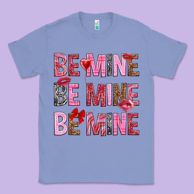 Be Mine Be Mine Be Mine Valentine's Day Classic Tee Designed By Howdyjamesfarm