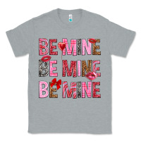 Heather Grey Be mine be mine be mine Valentine's Day Classic Tee - HowdyJamesFarm